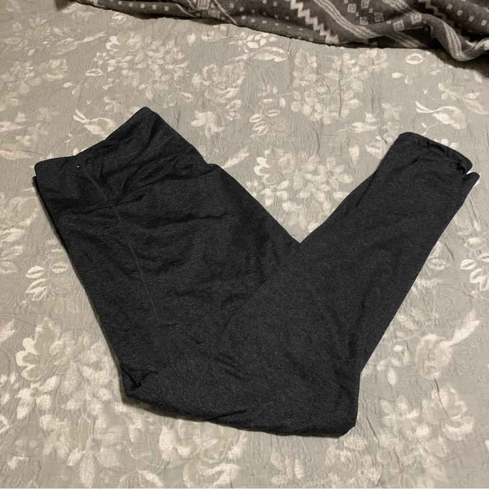 Gray Old Navy Active leggings